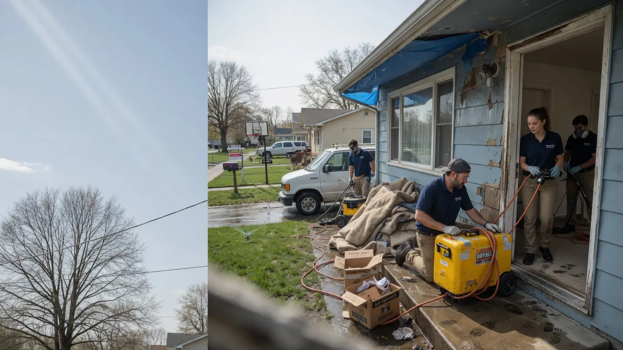 Basement Flood Cleanup in Pep, NM near me